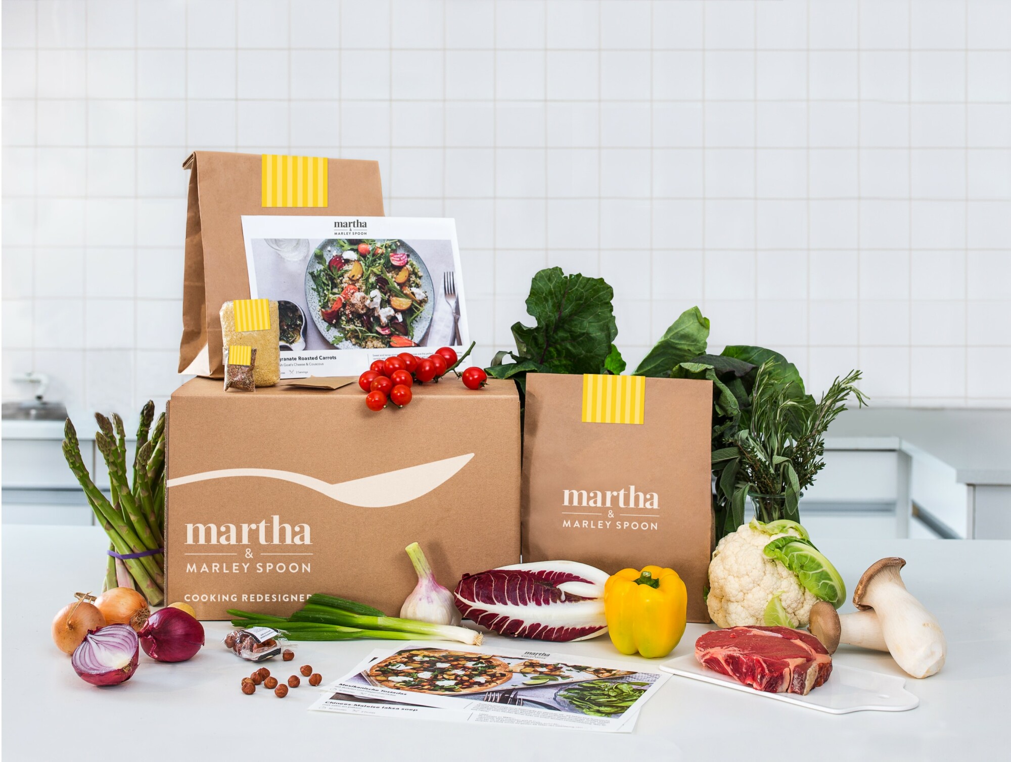 Martha Stewart's Marley Spoon meal plan service reviewed by Career Insight Studio