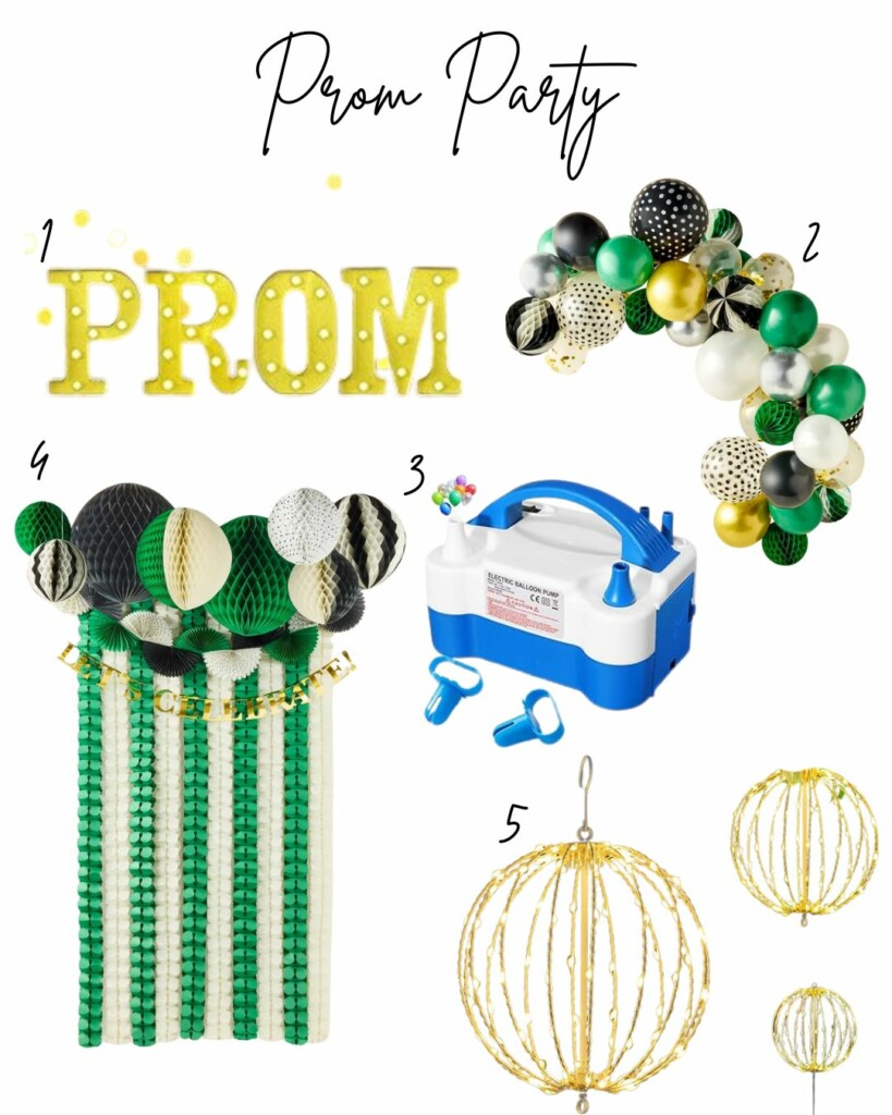 Prom Party Decor