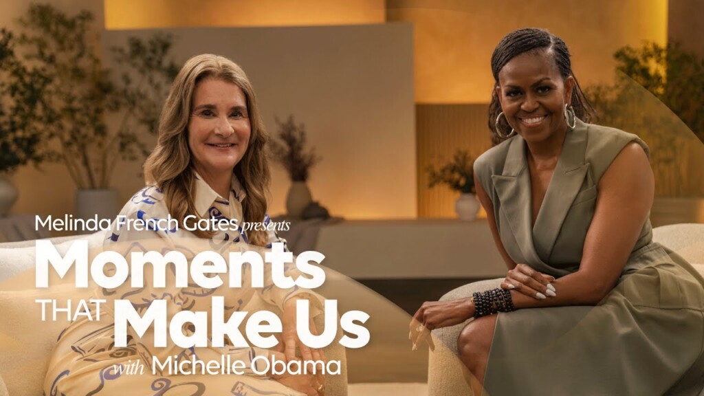 Melinda French Gates with Michelle Obama