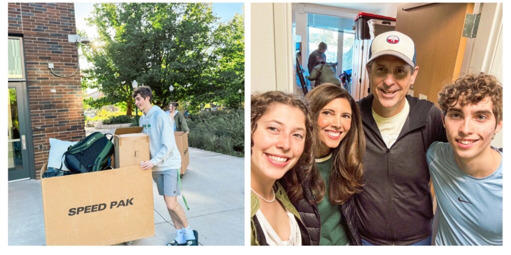 college move in pics