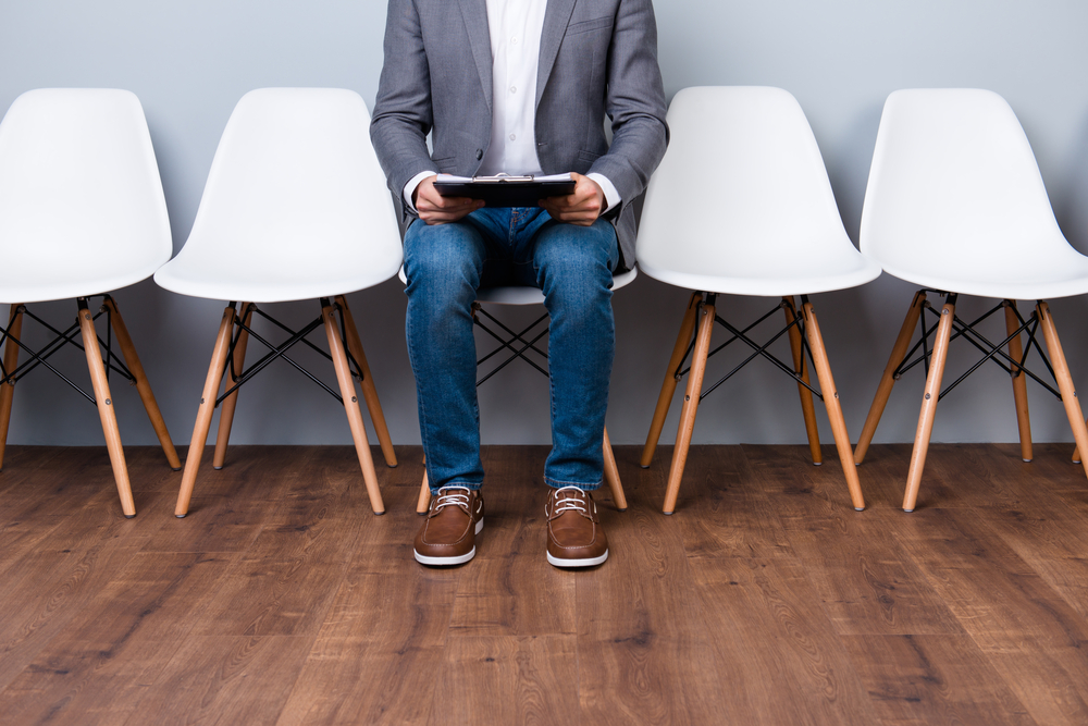 College Grad waiting for interview