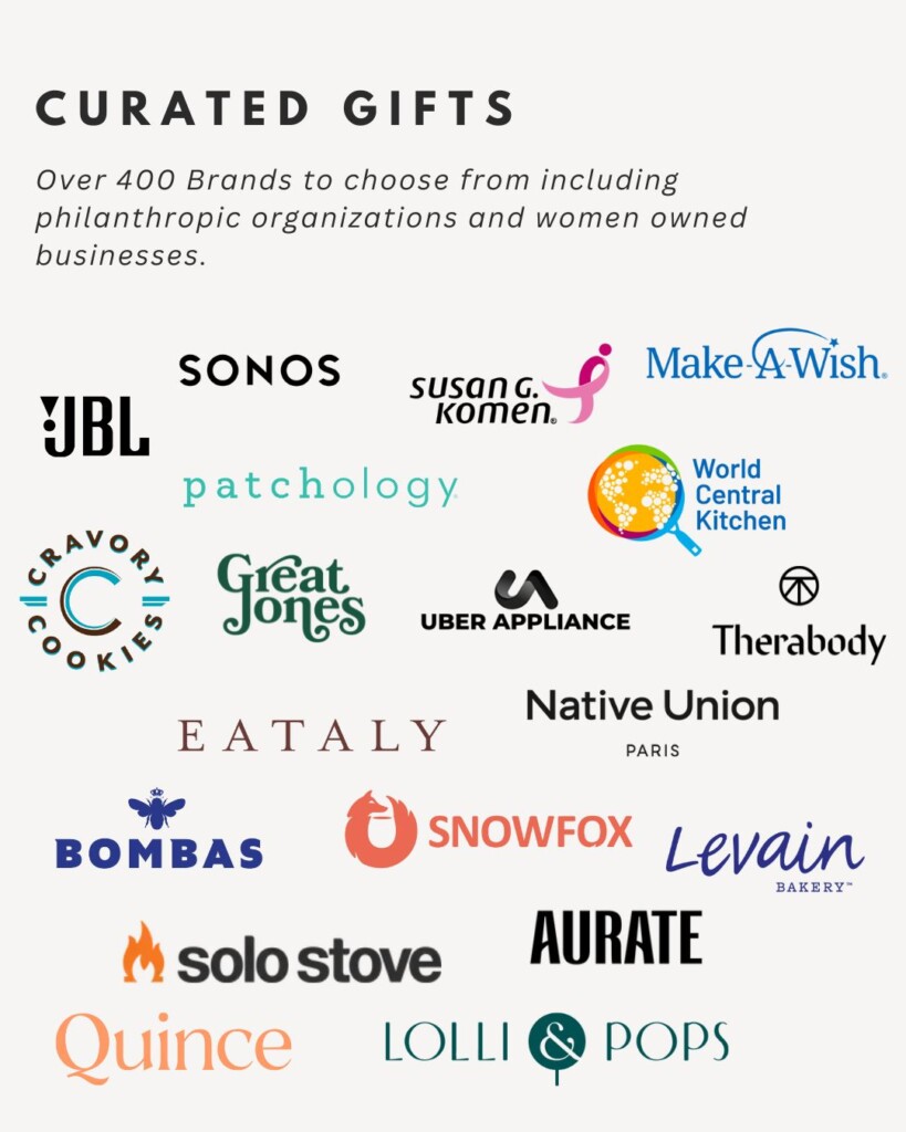 Over 400 brands to choose from image