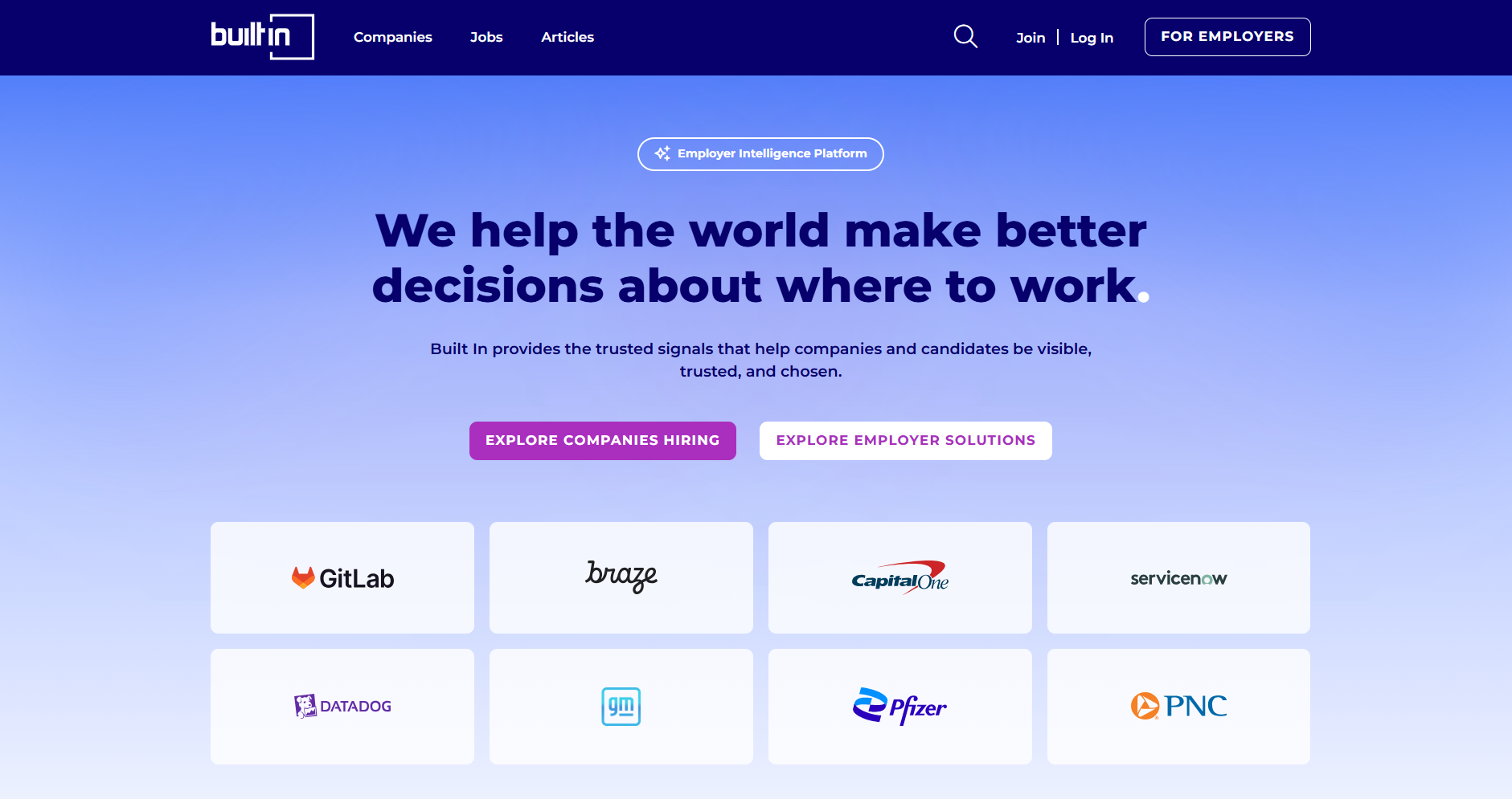 Built In Job Board